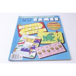 Let's Play Games, Children's Magazine, Jokes, Word Games, Mazes, M-11-10